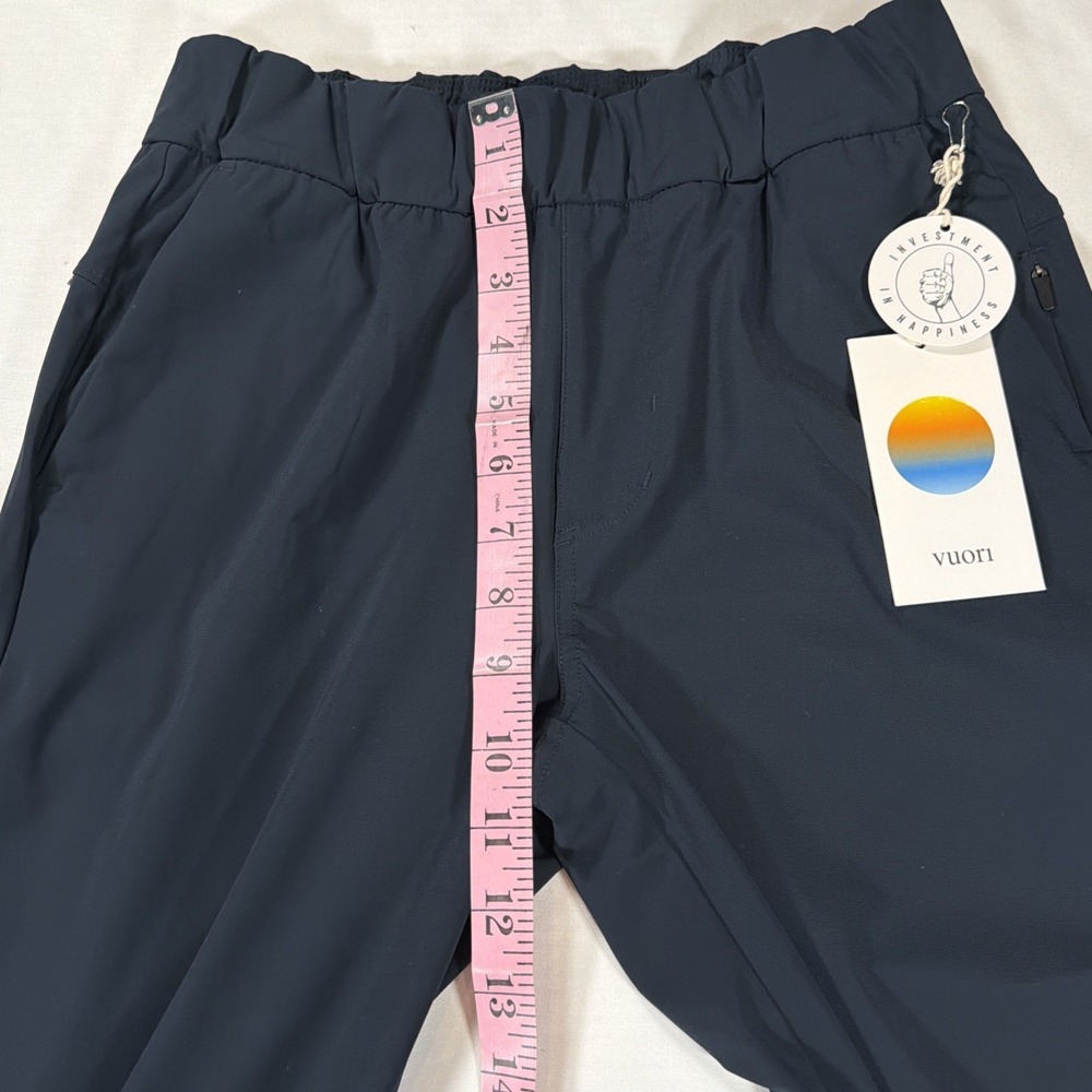 NWT Vuori Women's Miles Ankle Pant Blue XS Performance Stretch Travel Pants - Picture 5 of 9